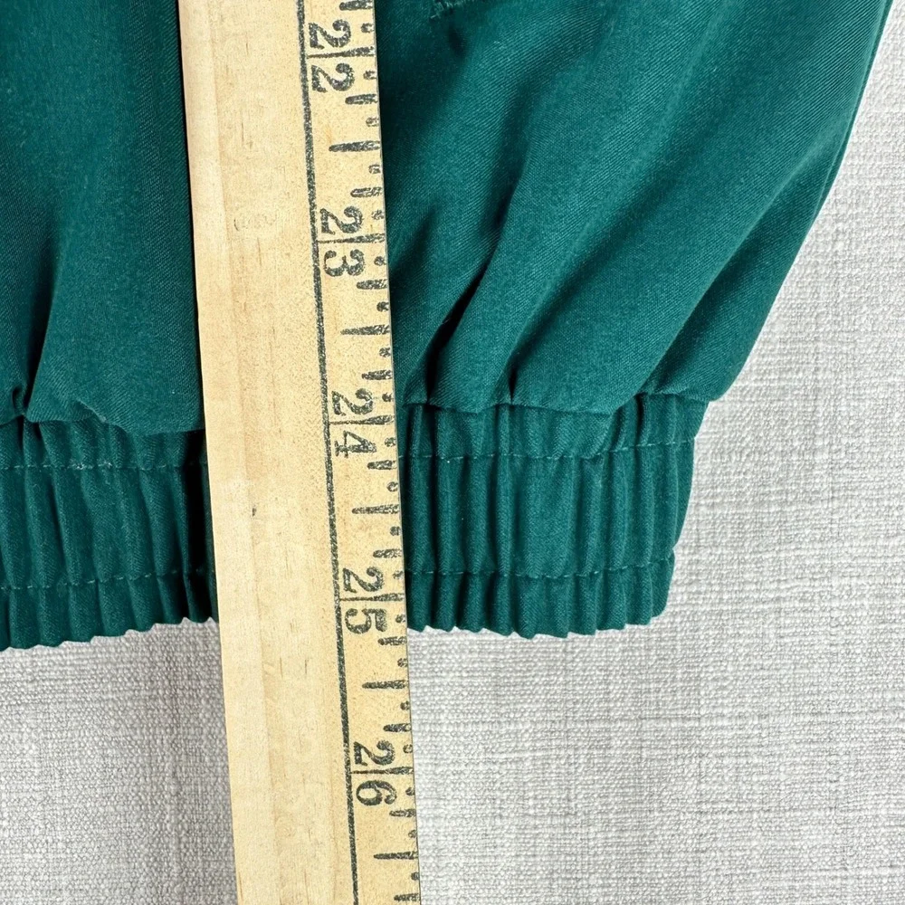 Polo Ralph Lauren Bi-Swing Harrington Jacket Mens M Green Red Pony Zip Up Lined